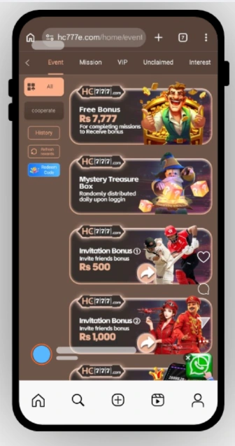 HC777 Game Earning Opportunities