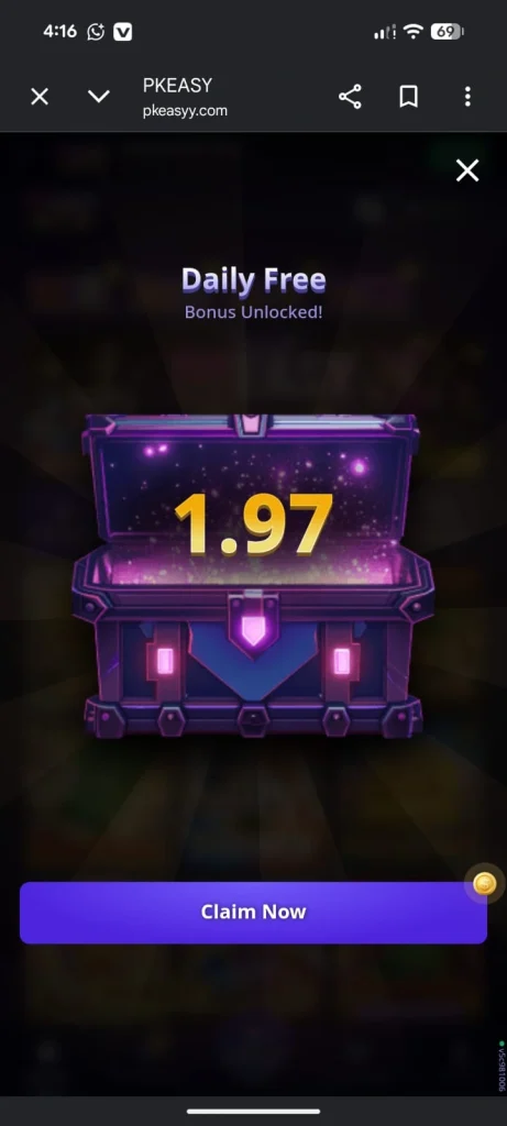 PKEasy Game Bonuses