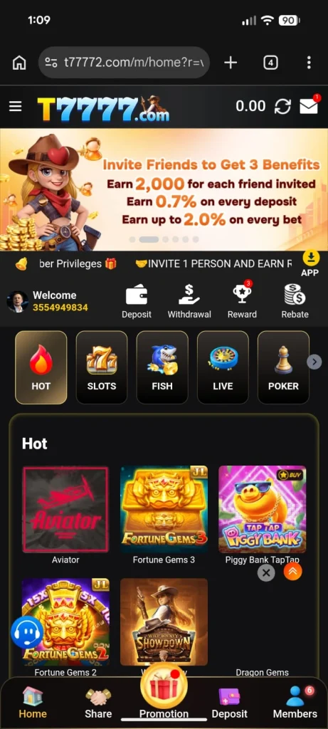 T7777 Game