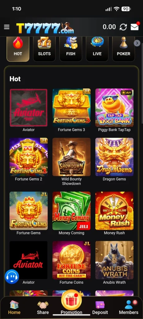 T7777 Game